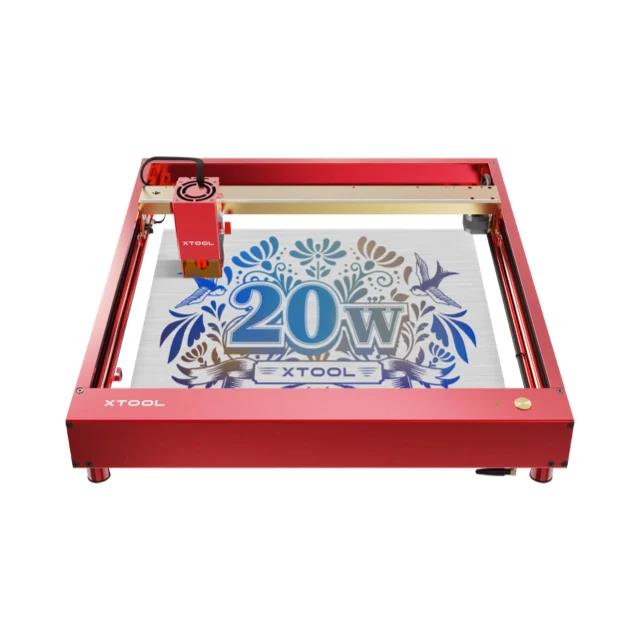 image of Prototyping, Fabrication>xTool D1 Pro 20W Laser Cutter Engraver Red 