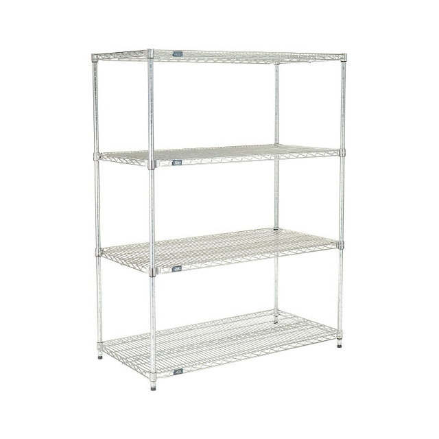 image of >Steel 74.0x60.0x18.0 Wire Shelving>18607AZ