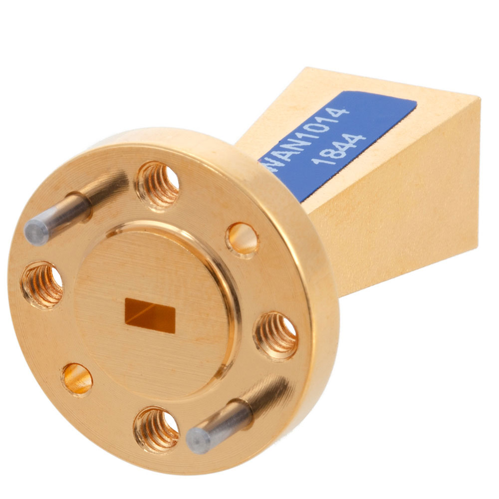 image of >75GHz General Purpose Horn RF Antenna 60GHz ~ 90GHz 15dBi Screw-Mount Waveguide Mount>FMWAN1014