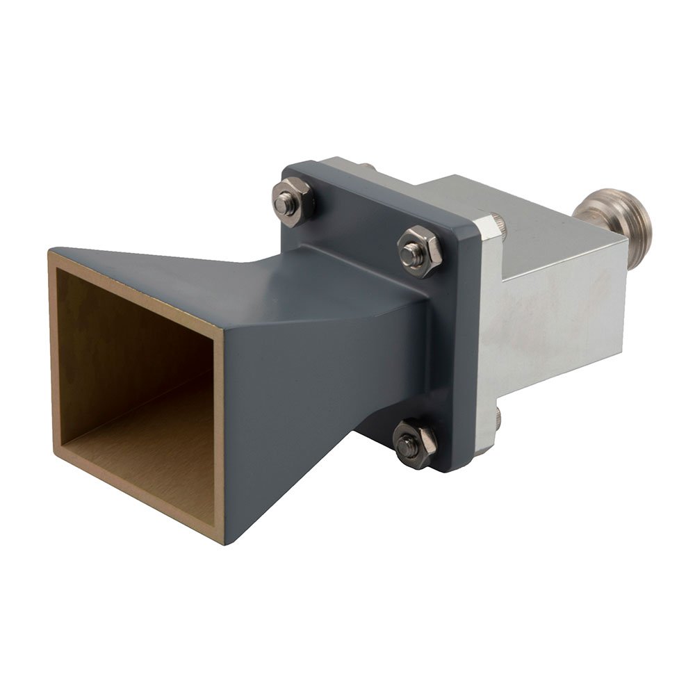 image of >8.525GHz General Purpose Horn RF Antenna 7.05GHz ~ 10GHz 10dBi N Type Female Waveguide Mount>FMWAN112-10ELNF