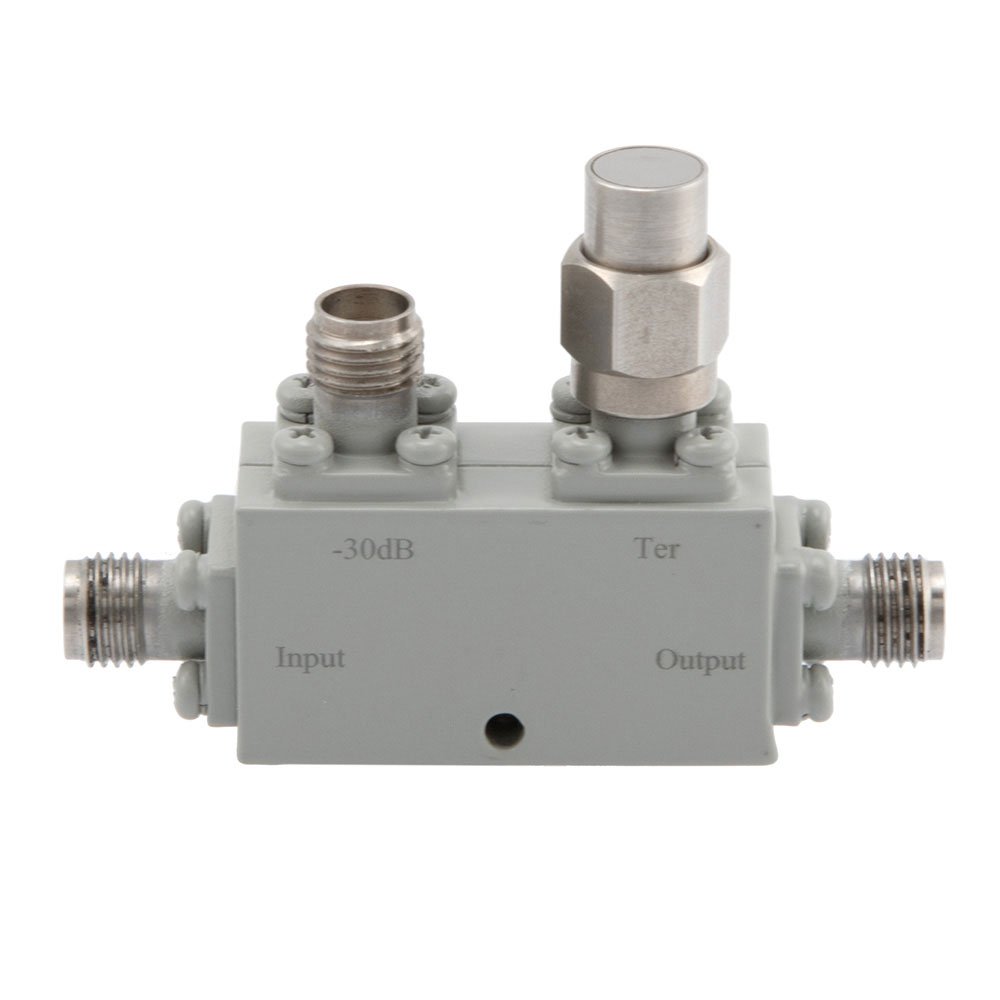 image of >RF Directional Coupler 5G, GSM, LTE 6GHz ~ 26.5GHz 30dB Module, SMA Connectors>FM2CP1120-30