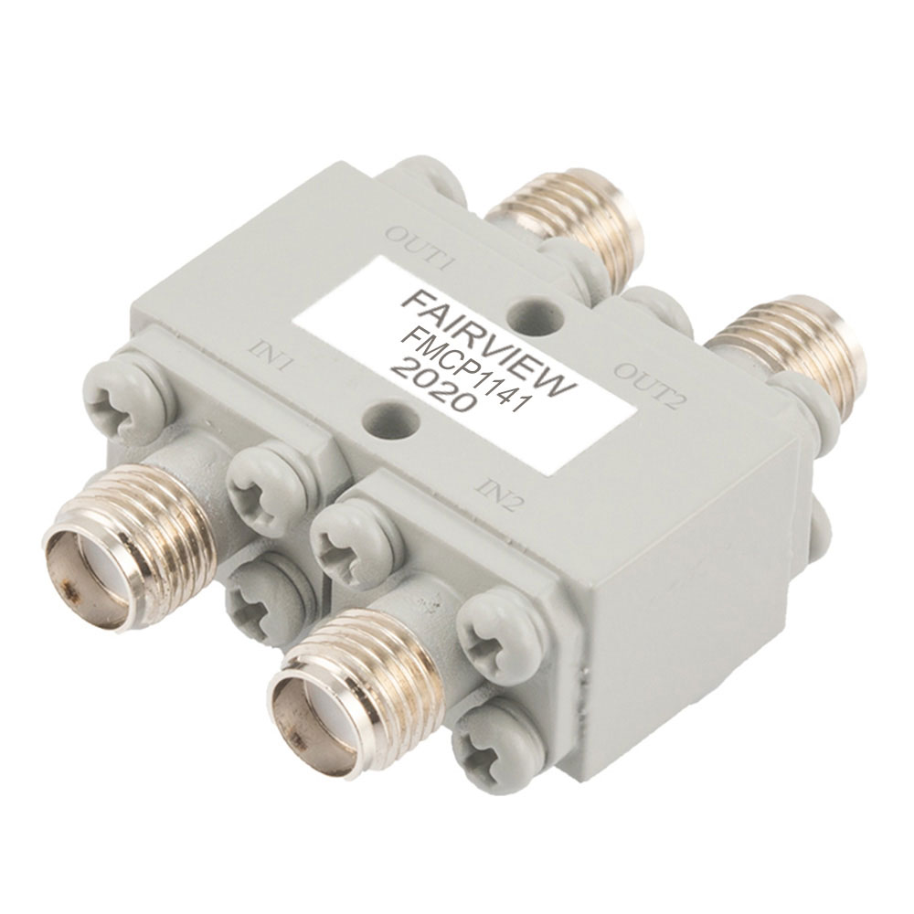 image of >RF Directional Coupler General Purpose 5GHz ~ 10GHz 3dB Module, SMA Connectors>FMCP1141