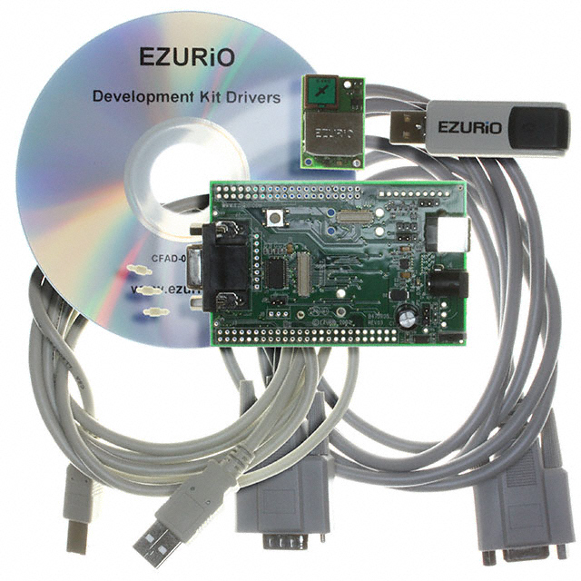 image of >- EZURiO embedded Bluetooth modules Transceiver; Bluetooth® Classic 2.4GHz Evaluation Board>BISDK02BI-02