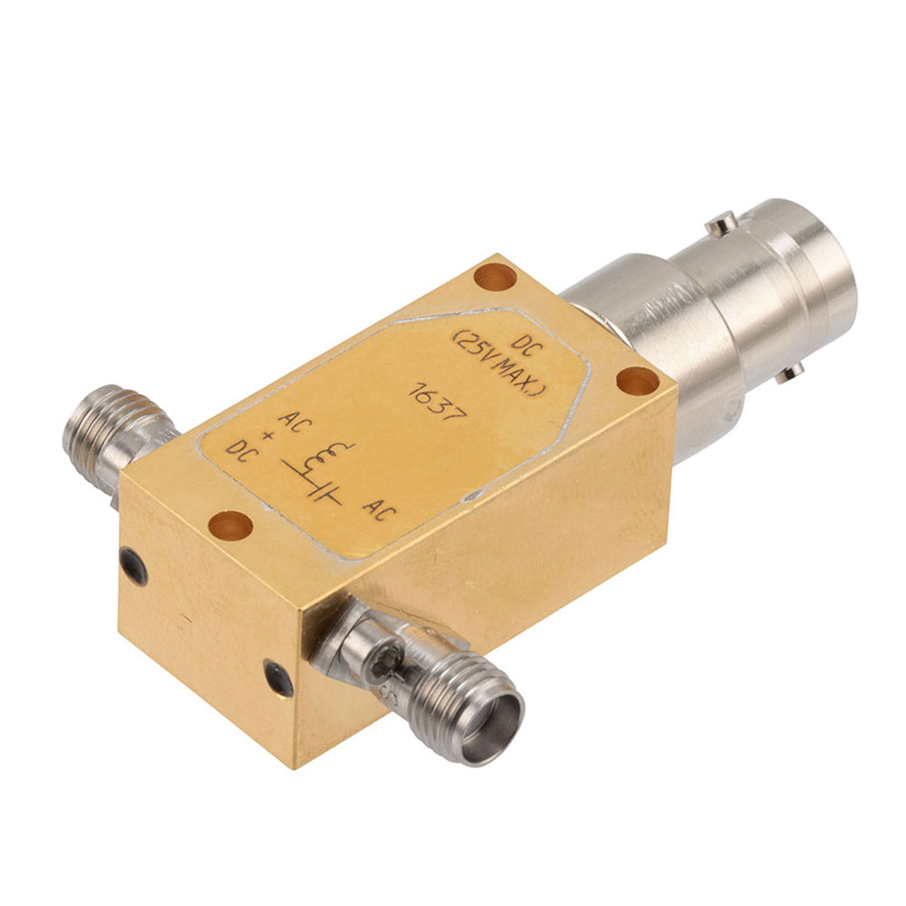 image of >RF IC Bias Tee General Purpose 50kHz ~ 26GHz SMA Connectors Module>FMBT1637