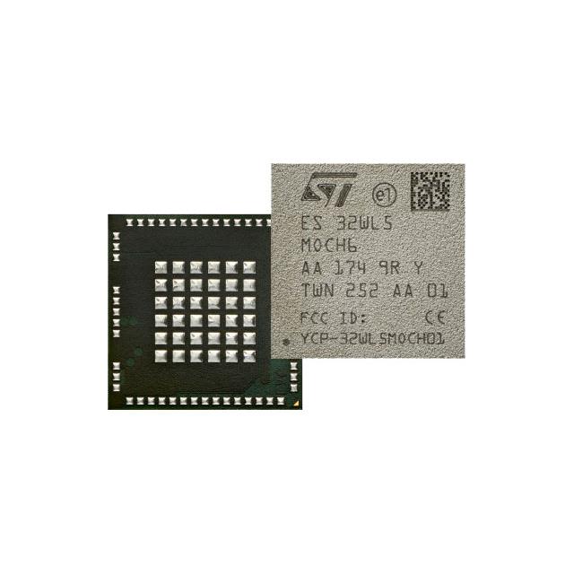 image of >IC RF TxRx + MCU General ISM < 1GHz LoRaWAN 1.0, Sigfox, Wireless M-Bus 864MHz ~ 928MHz 92-LGA>STM32WL5MOCH6STR