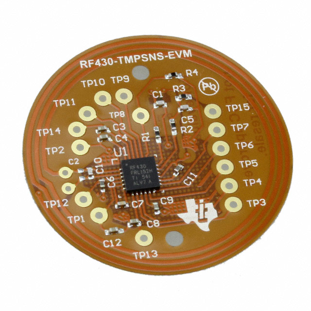 image of RFID Evaluation and Development Kits, Boards>RF430-TMPSNS-EVM