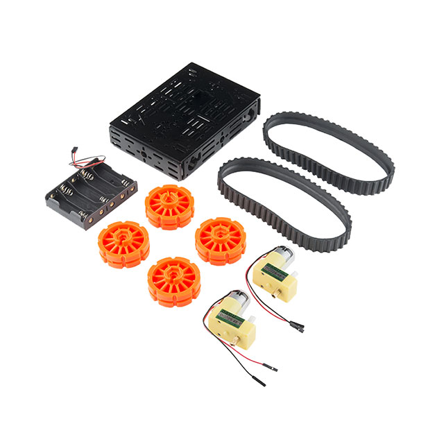 image of >Tank Tread Robotics Kit>ROB-12091