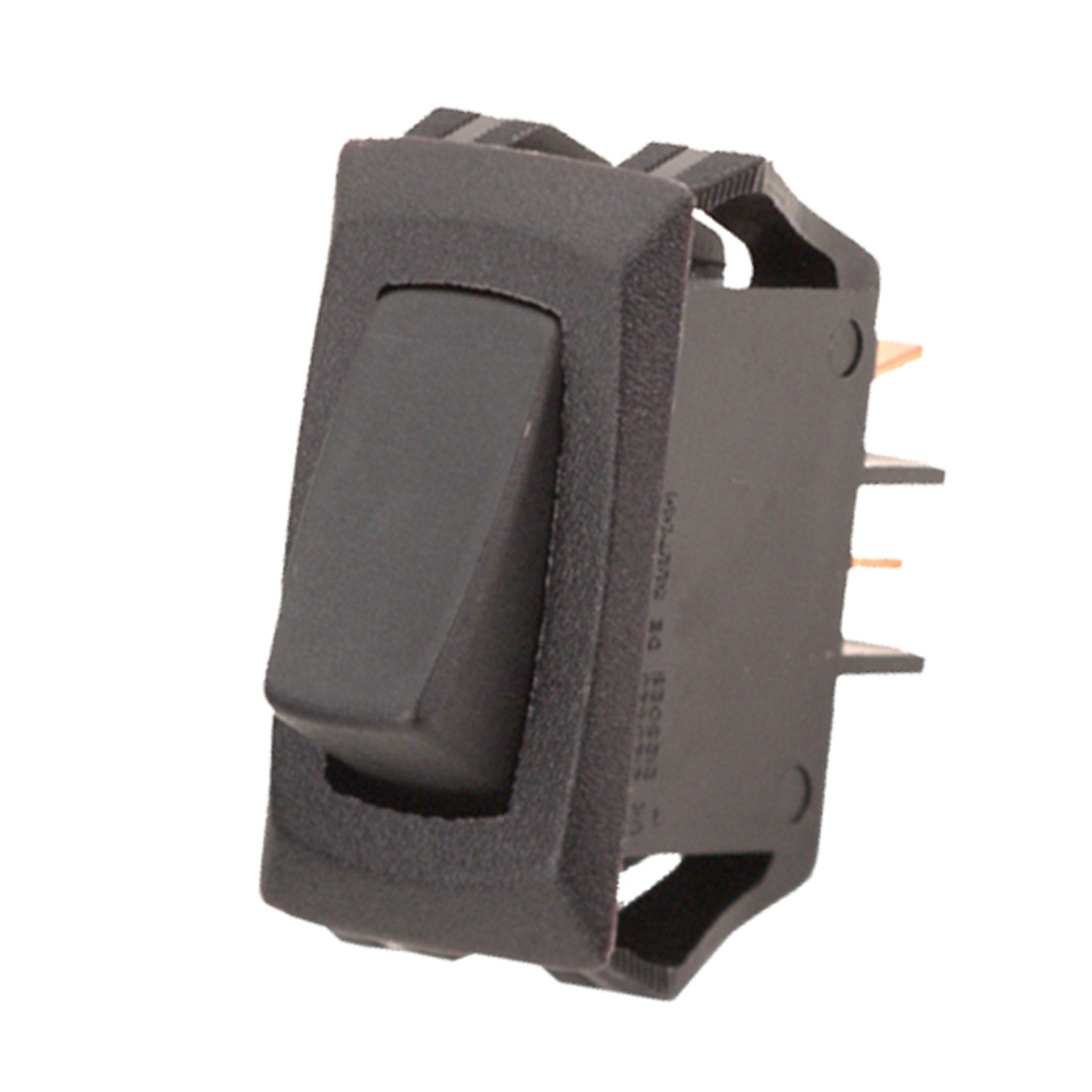 image of >Rocker Switch SPST-NO 12A (AC) 125 V Panel Mount, Snap-In>RD221-MB-B-0-N