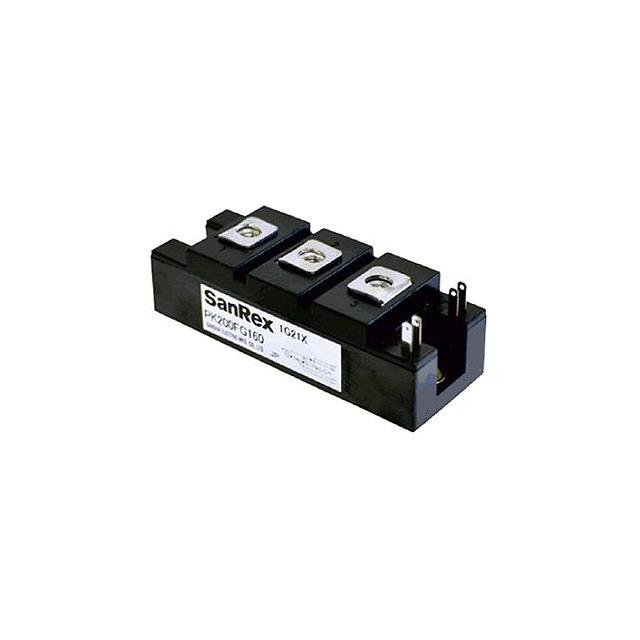 image of >SCR Module 800 V 251 A Series Connection - SCR/Diode Chassis Mount Module>PD160FG80