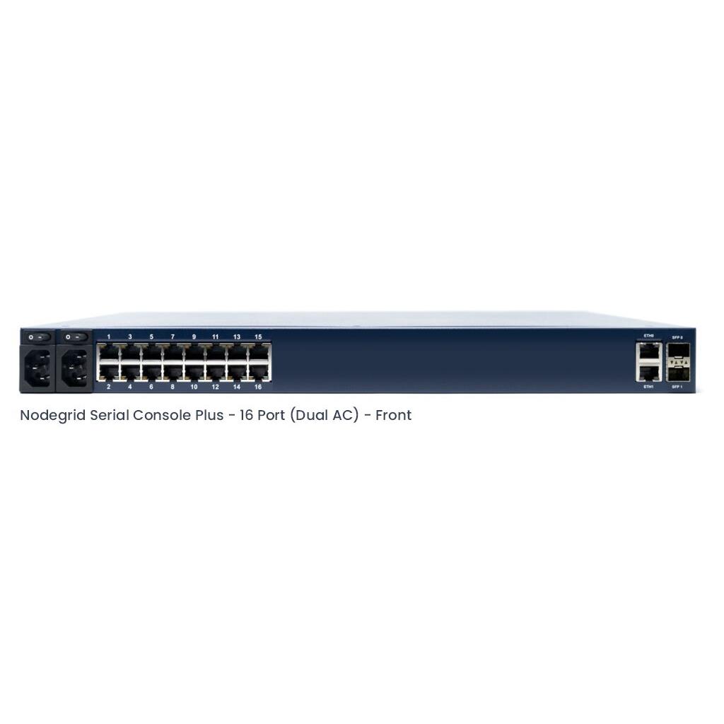 image of >Ethernet Adapter Card Ethernet, RS-232>ZPE-NSCP-T16R-STND-DAC-W5-4G