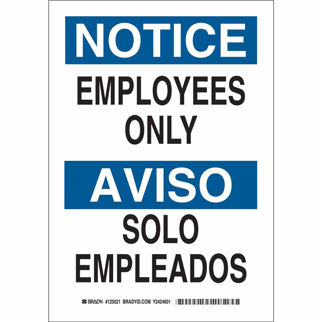 Signs, Nameplates, Posters