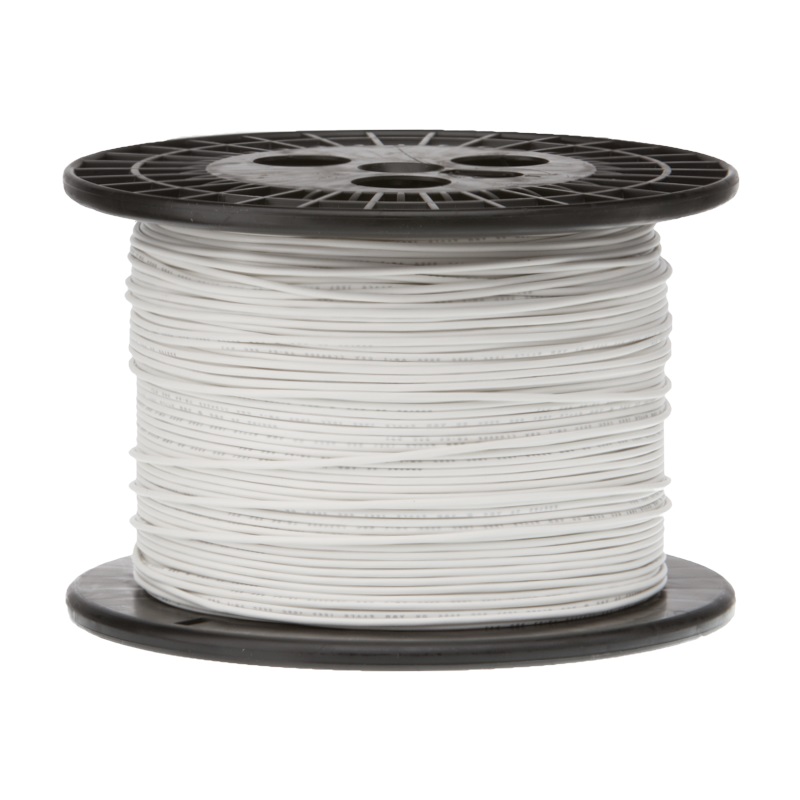 image of >10 AWG Hook-Up Wire 105/30 White 600V 1000.0' (304.8m)>10UL3173STRWHI1000