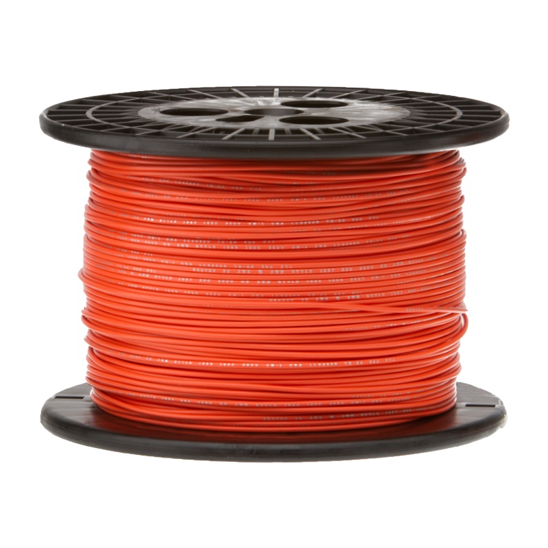 image of >12 AWG Hook-Up Wire 65/30 Orange 600V 1000.0' (304.8m)>12UL3173STRORA1000