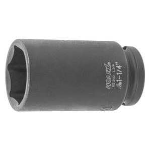 image of >Socket, Impact 6 Point Socket Deep Socket 1-1/4" 3.07" (78mm)>651202 1.1/4