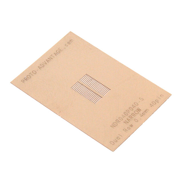 image of Solder Stencils, Templates>NDR040P040-S