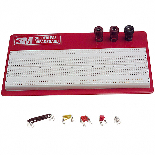 image of >Solderless Breadboard Assembly (On Frame) 7.00" x 4.00" (177.8mm x 101.6mm)>922309