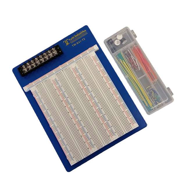 image of >Solderless Breadboard Assembly (On Frame) 6.90" x 5.70" (175.3mm x 144.8mm)>TW-E41-T2