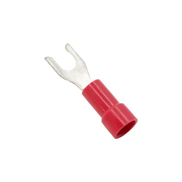 image of >Red 8 Stud Spade Terminal Connector Crimp 18-22 AWG>BU-191420005