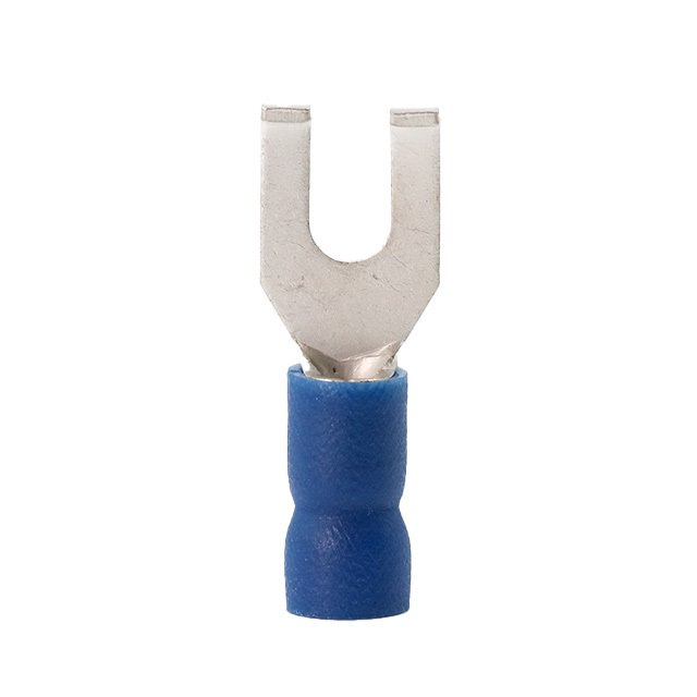 image of >Blue 10 Stud Spade Terminal Connector 14-16 AWG>BFVLS5BR2/J