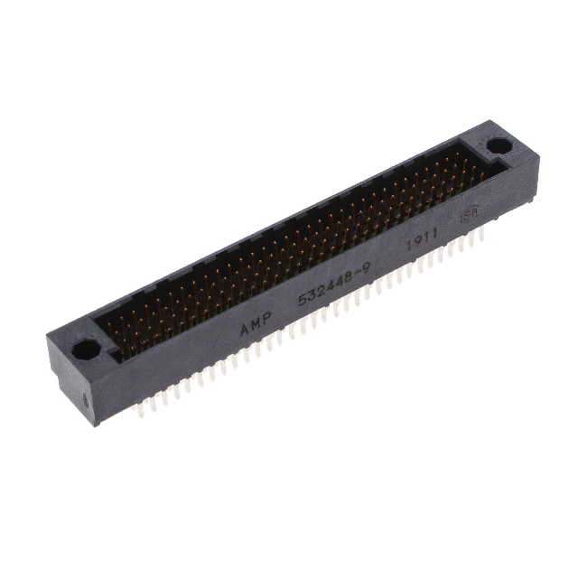 image of >240 Connector Header, Male Pins Through Hole Black High Density (HDC, HDI, HPC)>532448-9
