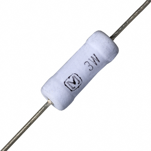 image of >12 kOhms ±5% 3W Through Hole Resistor Axial Flame Proof, Safety Metal Oxide Film>ERG-3SJ123A