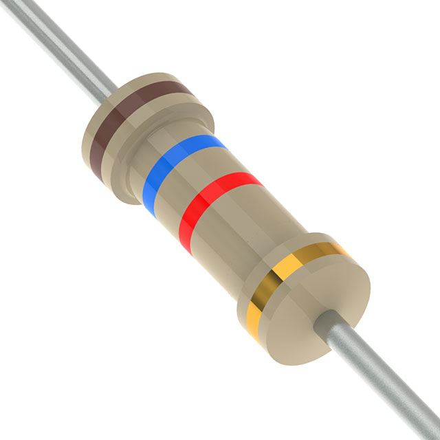 image of Through Hole Resistors>CFR-50JB-52-1K6 