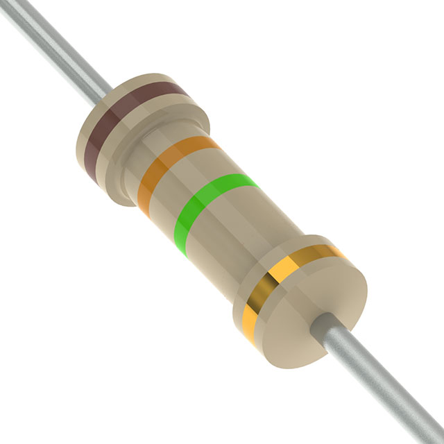 image of Through Hole Resistors>CFR-50JB-52-1M3