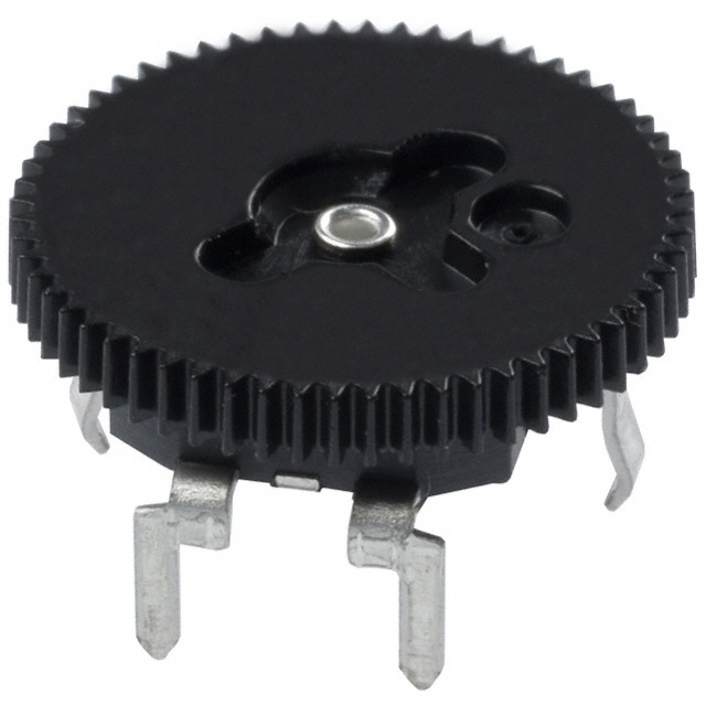 image of >20 kOhms 0.01W Through Hole Thumbwheel Potentiometer Top Adjustment>EVL-HFKA01A24