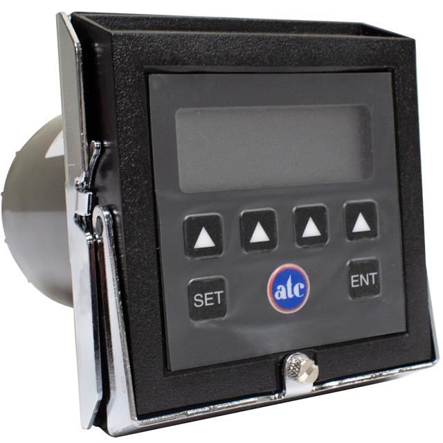 image of >Off-Delay, On-Delay Time Delay Relay DPDT (2 Form C) 0.001 Sec ~ 199 Hrs 59 Min Delay 7A @ 240VAC Panel Mount>655-8-4001