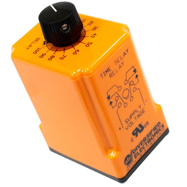 image of >Off-Delay Time Delay Relay DPDT (2 Form C) 2 Sec ~ 200 Sec Delay 10A @ 250VAC/24VDC Socketable>TDT-240-AKA-200