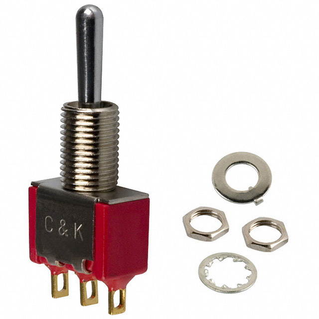 image of >Toggle Switch SPDT Panel Mount>7101SYZGE
