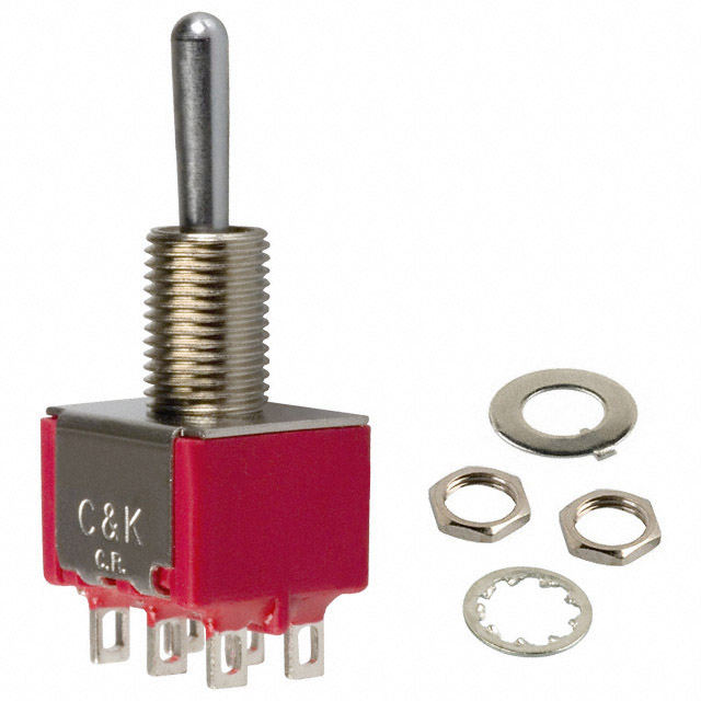image of >Toggle Switch DPDT Panel Mount>7207SYZQE