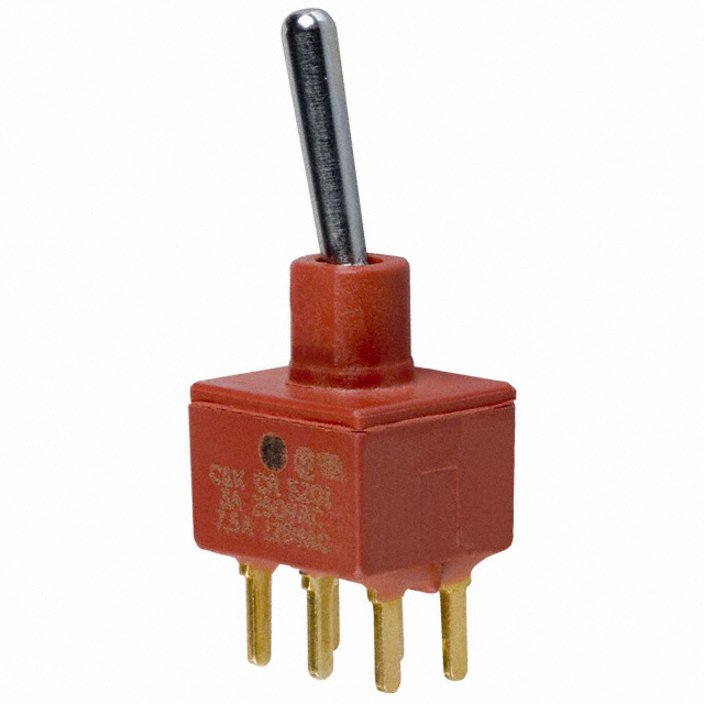 image of >Toggle Switch DPDT Through Hole>E201SD1CBE