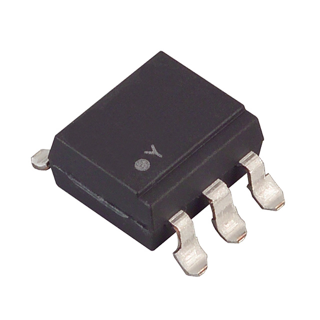 image of >Optoisolator Transistor with Base Output 5000Vrms 1 Channel 6-SMD>CNY17-2S-TA1