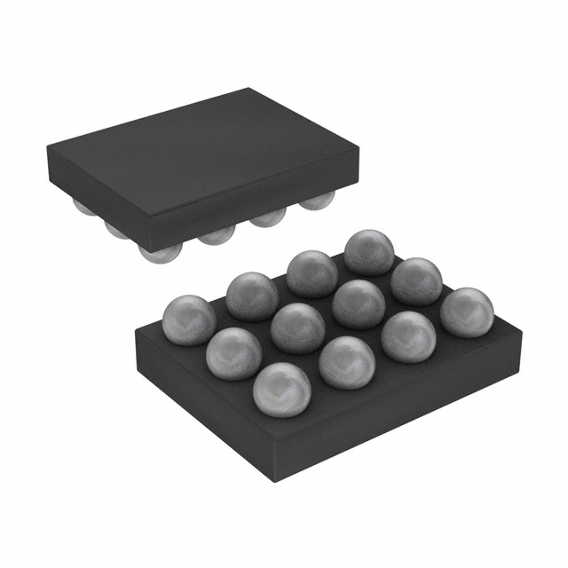 image of >Voltage Level Translator Bidirectional 1 Circuit 4 Channel 100Mbps 12-UCSP>MAX3023EBC+T