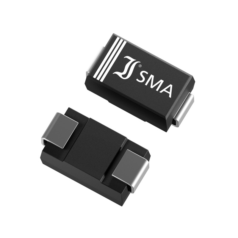 image of >21.5V Clamp 18.6A Ipp Tvs Diode Surface Mount SMA/DO-214AC>P4SMAJ13CA-AQ