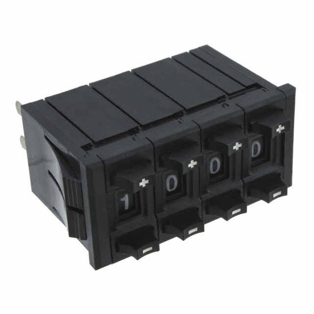 image of >10 kOhms 2 W 4.0 Character Panel Mount Value Display Potentiometer>3684S-1-103L