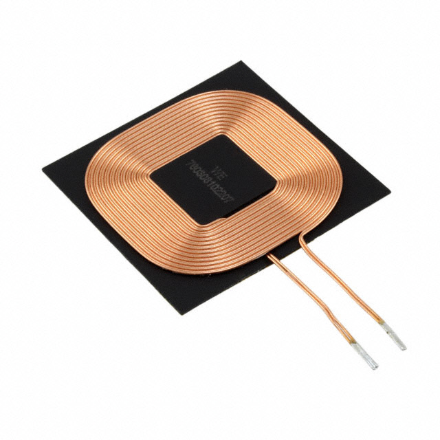 image of >1 Coil, 1 Layer, Bifilar 8µH Wireless Charging Coil Receiver 60mOhm>760308102207